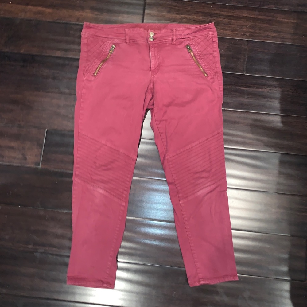 AMERICAN EAGLE SKINNY CROP STRETCH